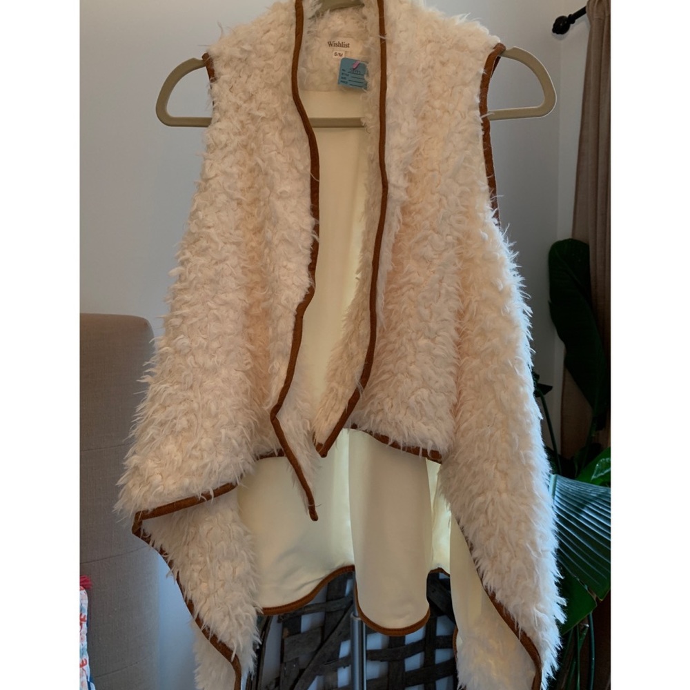 Comfy Fur Sweater Vest